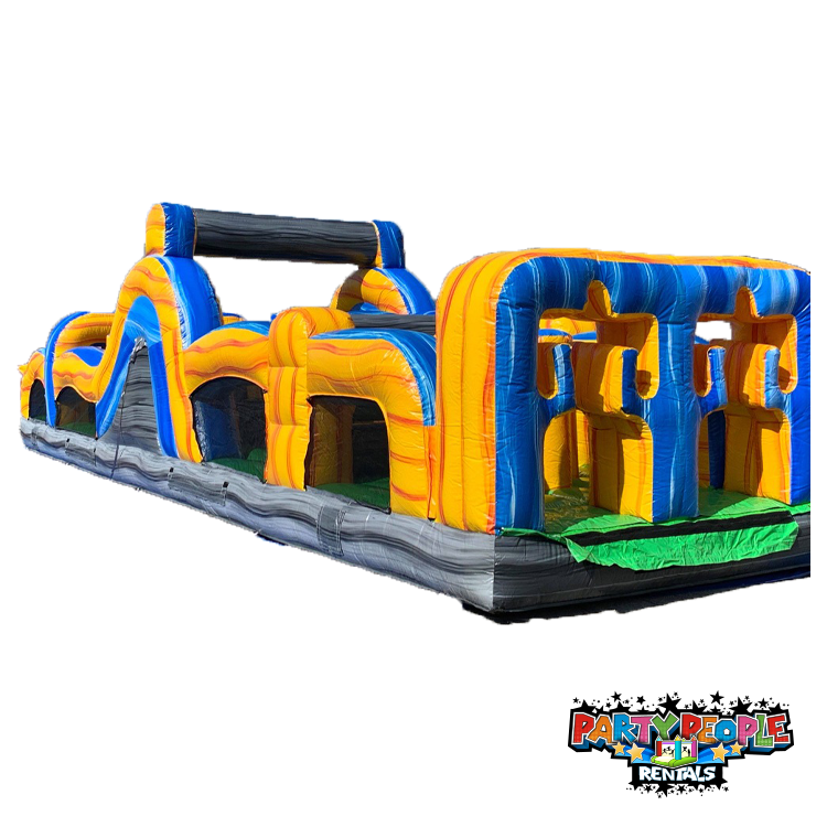 Marble Obstacle Course Party Rental Virginia Beach