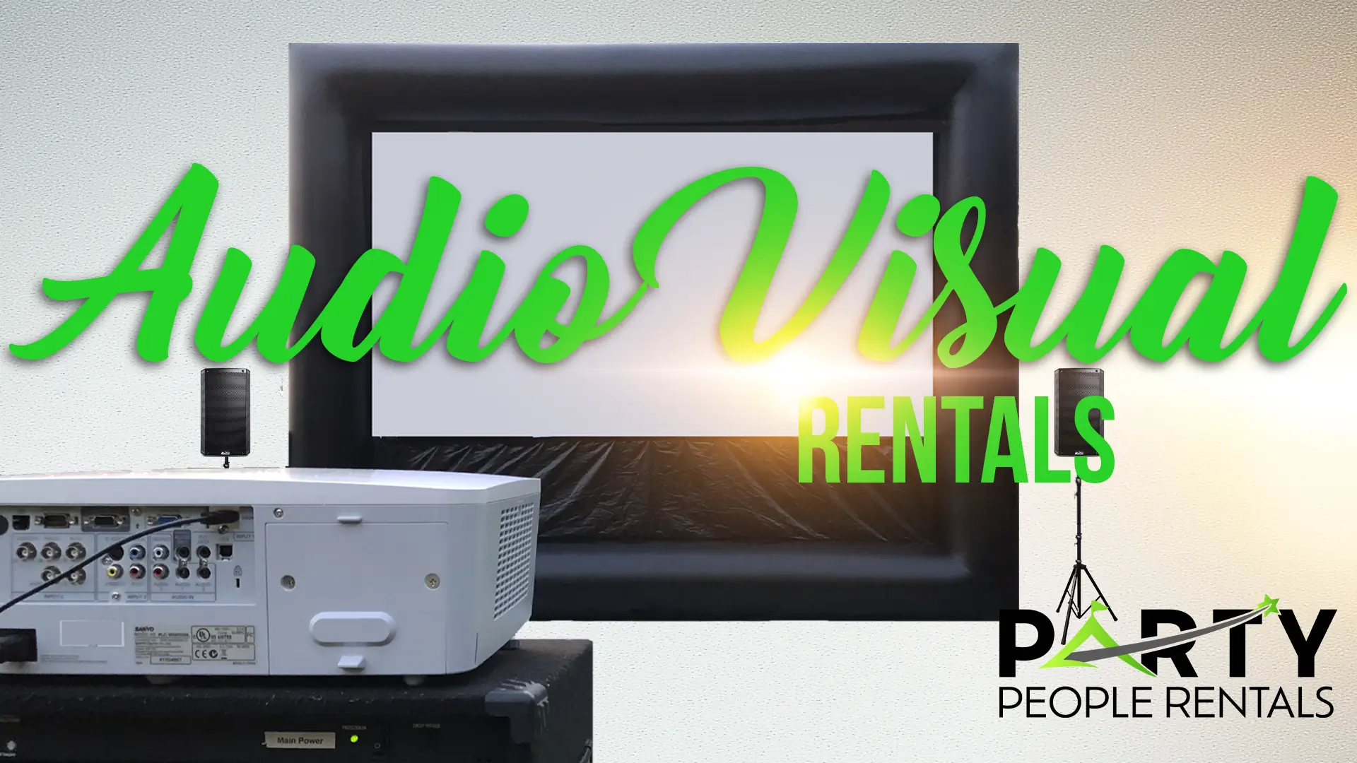 Audio, Video & Lighting Rentals for parties and events in Chesapeake, Virginia