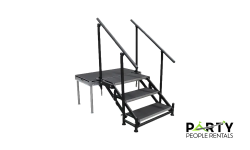 12 - 24 ADJUSTABLE STAIR UNIT (3 STEP) WITH HANDRAILS