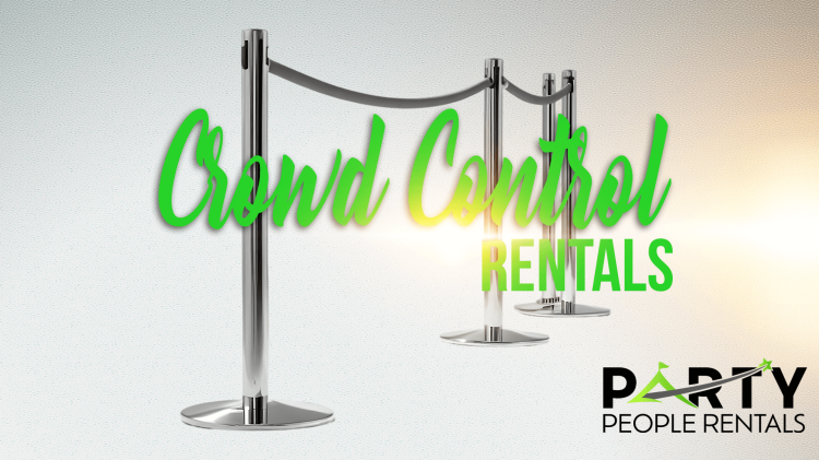 Crowd control rentals for events in Virginia Beach and Hampton Roads