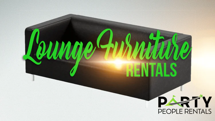 Lounge furniture rentals for weddings and events in Virginia Beach