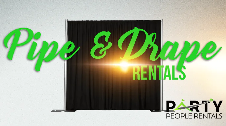 Pipe and drape rentals for weddings, trade shows, and events in Virginia Beach