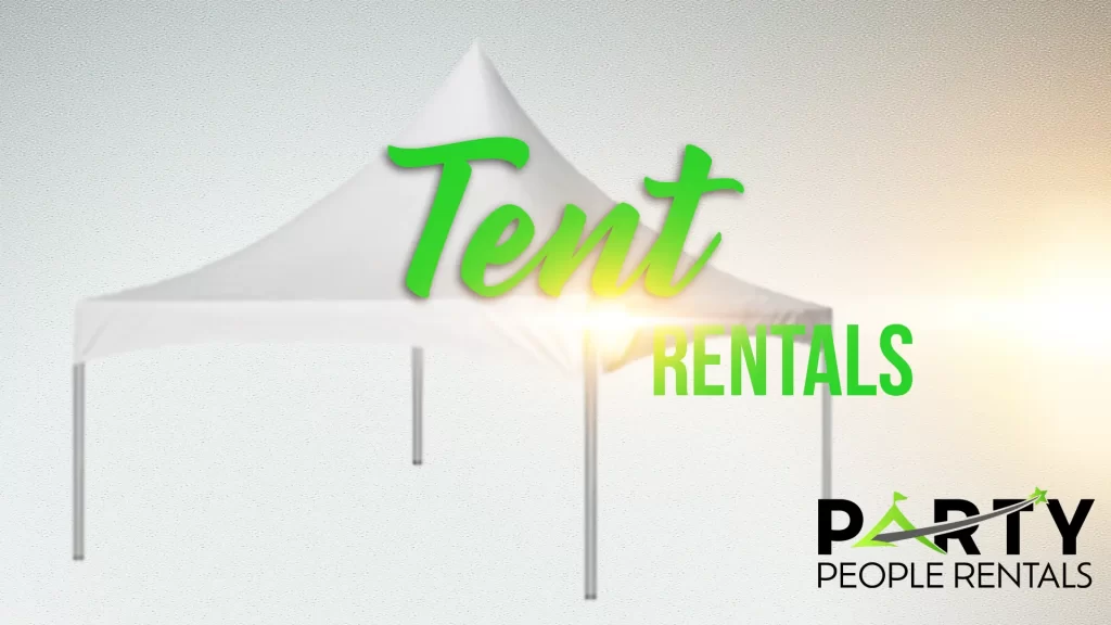 Event tent rentals set up for weddings and parties in Virginia Beach and Hampton Roads