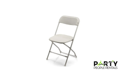 White Folding Chair Rental