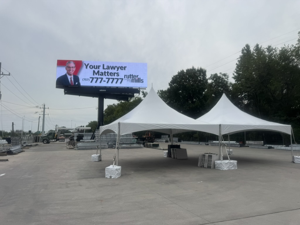 Tent rentals for company picnics in Hampton Roads